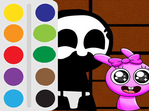 Baby Sprunki incredibox Coloring | Play HTML5 Games