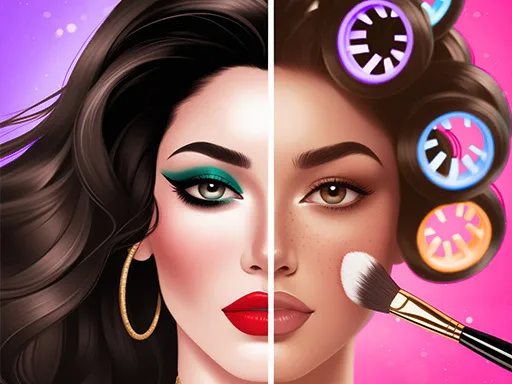 Fashion Makeup And Dress Up Game